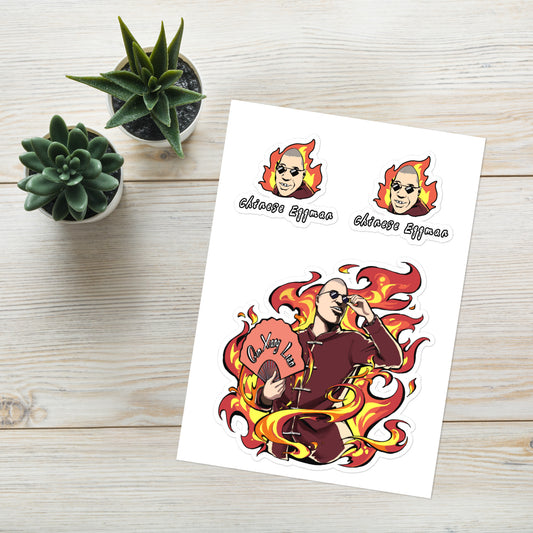 Chinese Eggman Qin Xiang Lian Sticker sheet